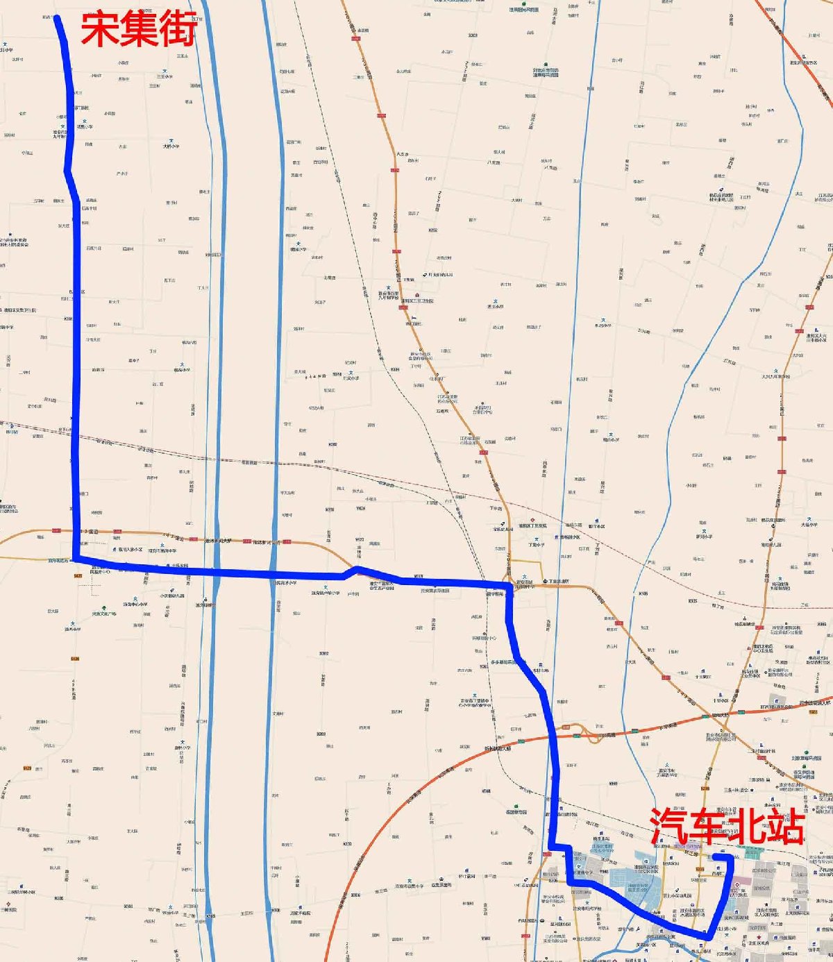 2022淮安淮阴区拟新增11条城市公交线路公示（附图）