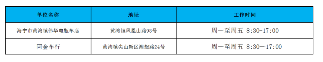 2022海宁电动自行车上牌（时间 地点）