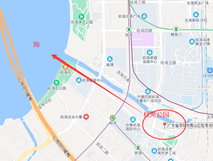 深圳桂湾公园有海吗