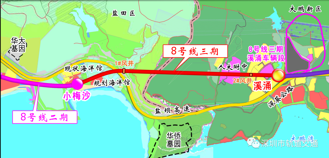 深圳地铁8号线三期溪涌站交通疏解路桥梁顺利架设