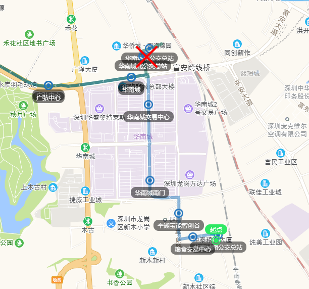 华南城北总站搬迁深圳部分公交线路有调整