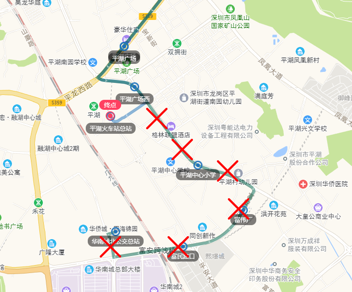 华南城北总站搬迁深圳部分公交线路有调整