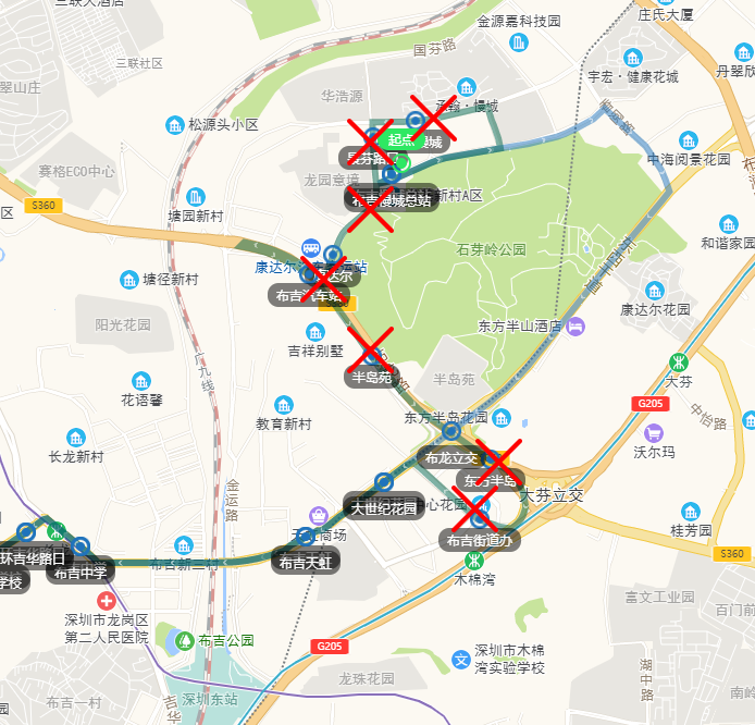 华南城北总站搬迁深圳部分公交线路有调整