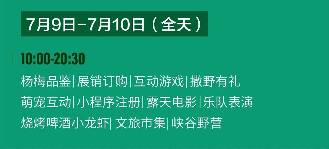 2022年7月温州泰顺游玩活动超全汇总（文旅市集 音乐节 露营野炊）