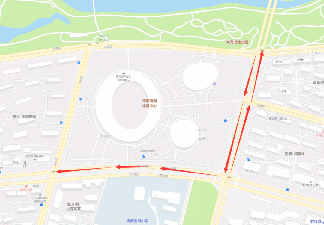2022环湖赛开幕式西宁公交绕行通知