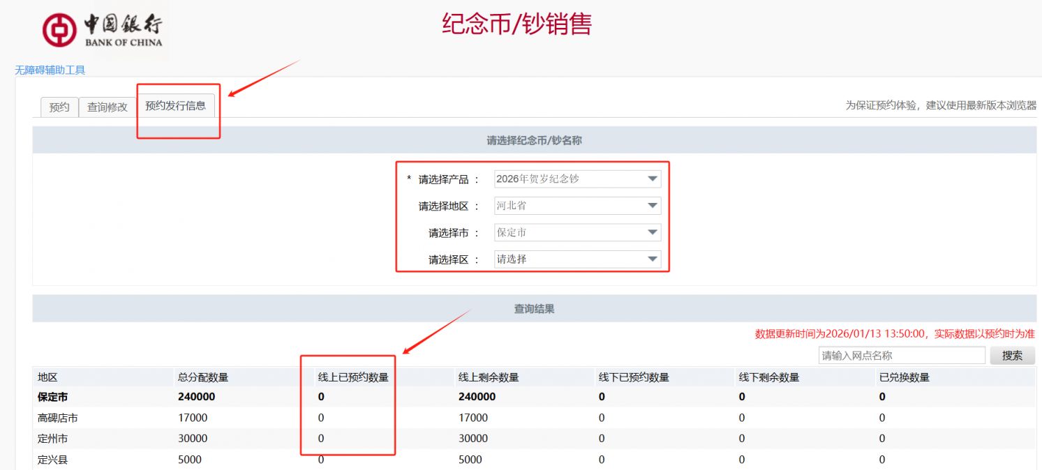 2026河北马年贺岁币和贺岁钞预约余额查询