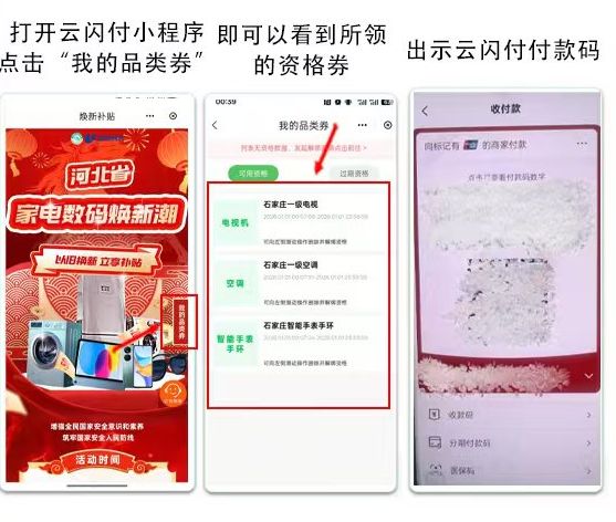 2026年河北省家电以旧换新补贴领券指南