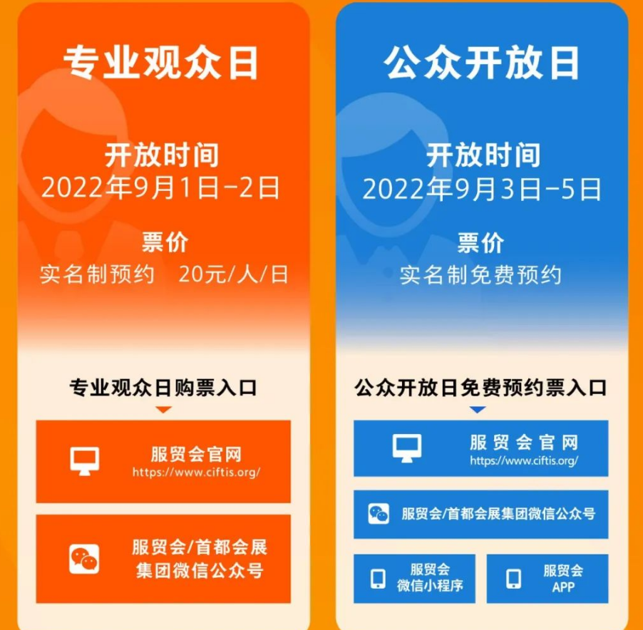 2022北京服贸会怎么预约？附举办时间