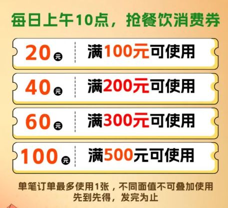 2023年8月-9月北京延庆餐饮消费券领取指南