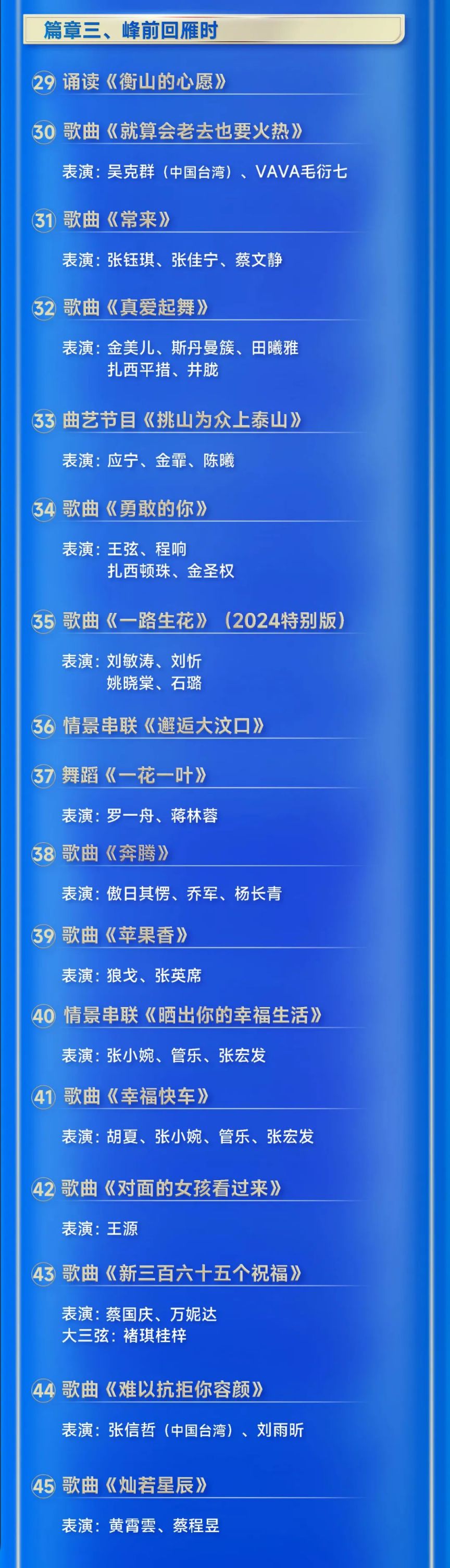 2025中央广播电视总台跨年晚会直播时间 入口 节目单