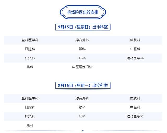 2024年北京各医院中秋国庆假期门急诊时间安排