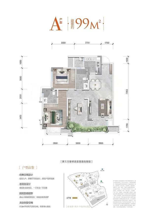 成都東部新區絳溪里人才公寓房源情況(地址+戶型+面積)