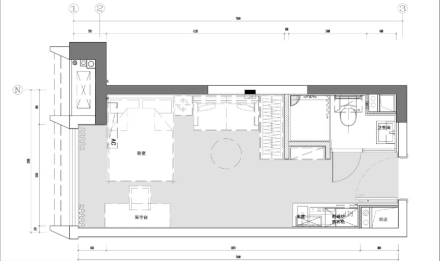 成都锦江发展· 有巢公寓三圣乡店保租房户型面积