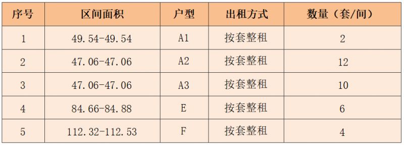 成都锦江区锦邻公寓·幸福梅林店保租房第四批次登记公告