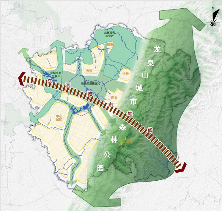 龙泉驿大面规划图2030图片