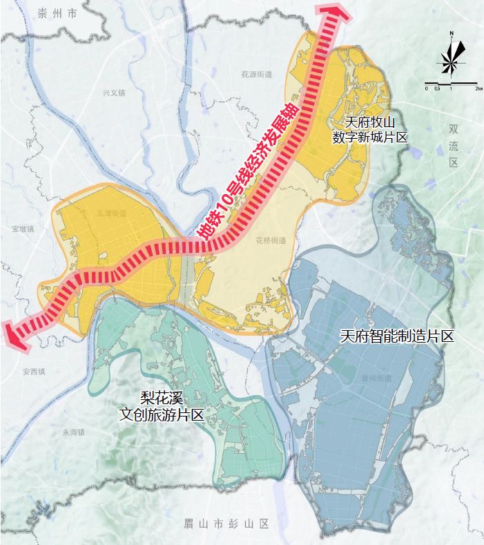 新津区地图高清规划图片