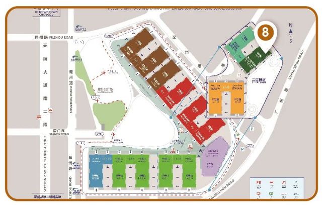 2023全國糖酒會進口及烘焙食品展區場館分布