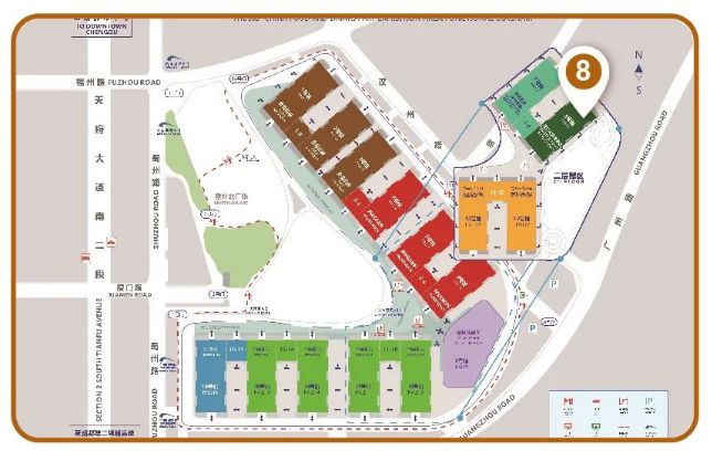 2023全国糖酒会进口及烘焙食品展区场馆分布