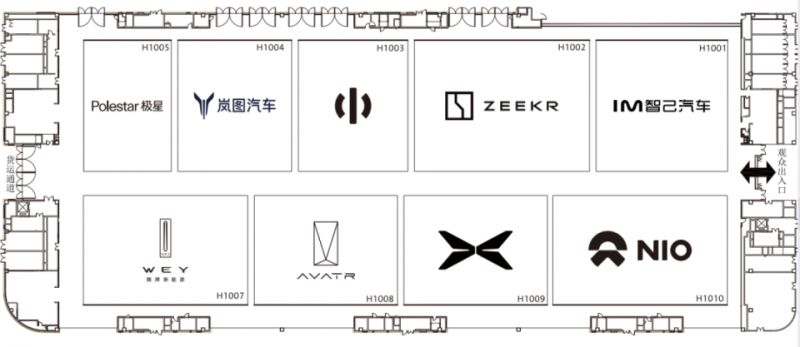 成都車展智己LS6展館分布及新車首發看點2023