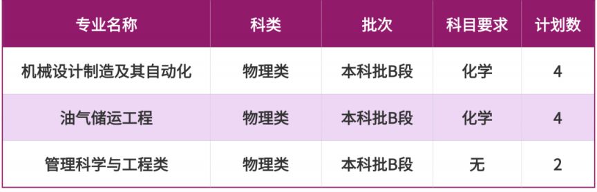 2025重庆科技大学招生计划（各省市）
