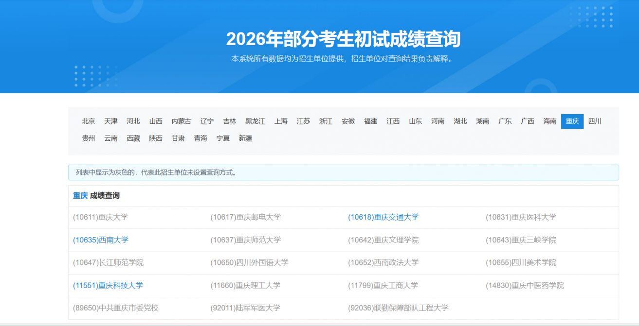2026重庆考研成绩研招网查询入口（https___yz.chsi.com.cn_）