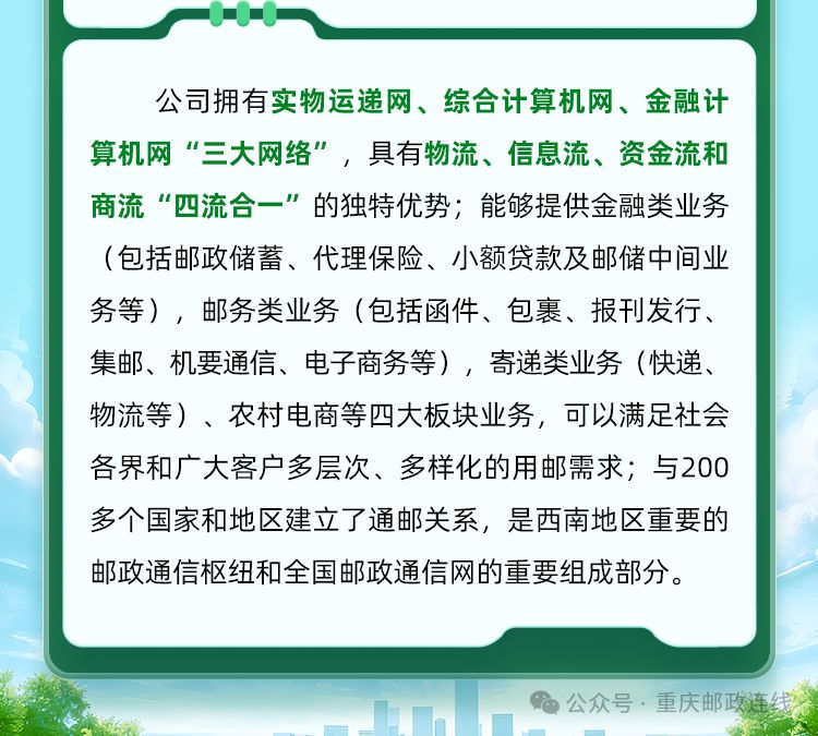 中国邮政重庆分公司2026年春季招聘公告
