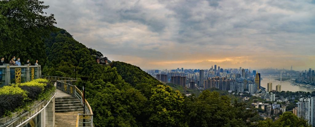 重庆南山一棵树观景台图片(含小编手机实拍图)
