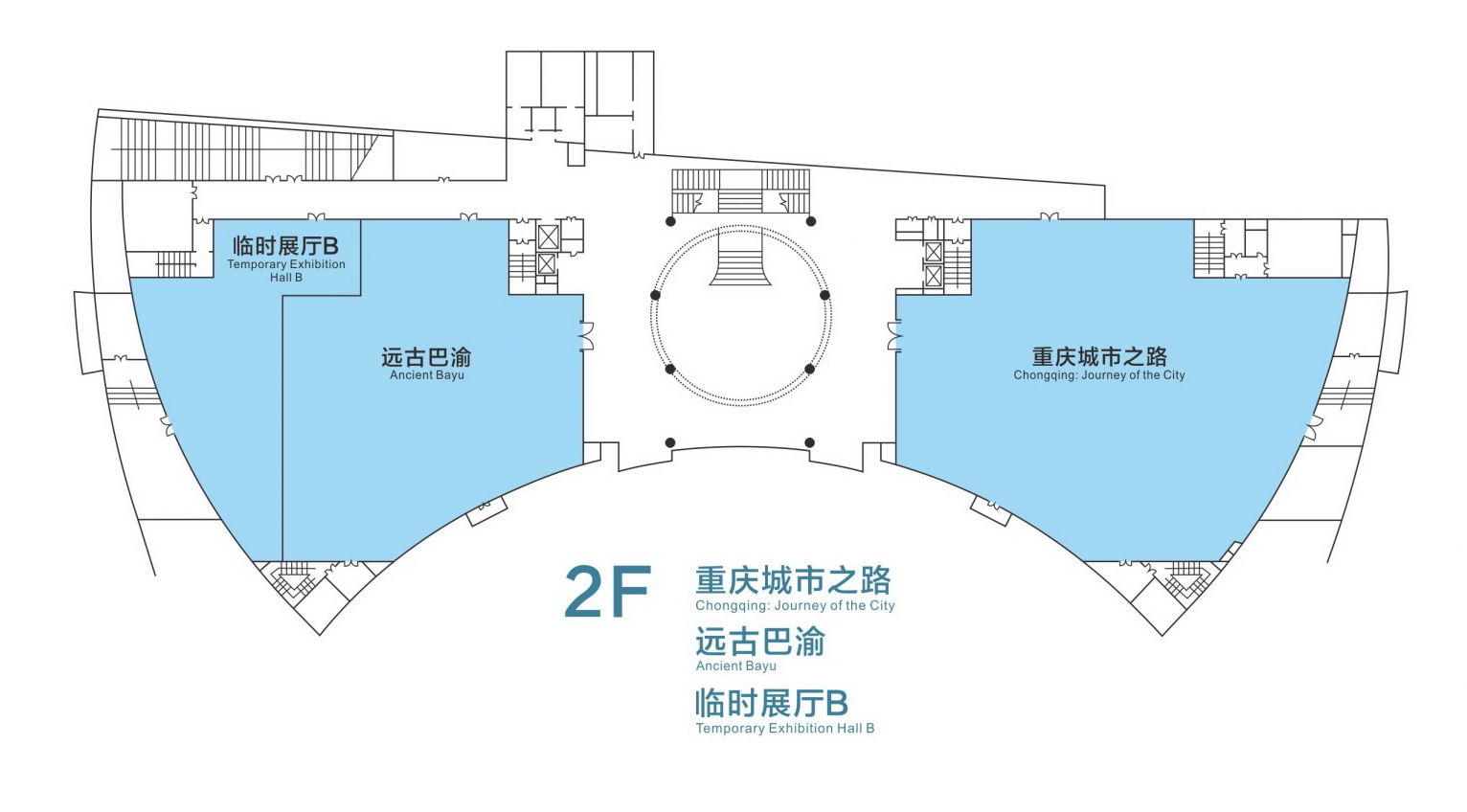 重庆中国三峡博物馆有哪些展厅？