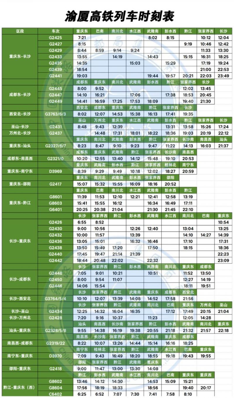2025重庆乘高铁游金佛山交通攻略（票价 时刻表 换乘）