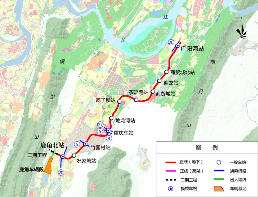 重庆轨道25号线规划图图片