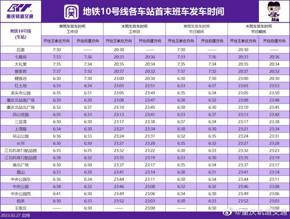 重庆去机场可以坐几号线？
