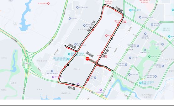 重庆轨道27号线莲池路封闭施工的通告