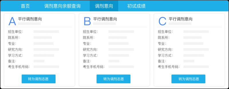 长沙2024考研调剂意向采集服务系统操作指南时间步骤