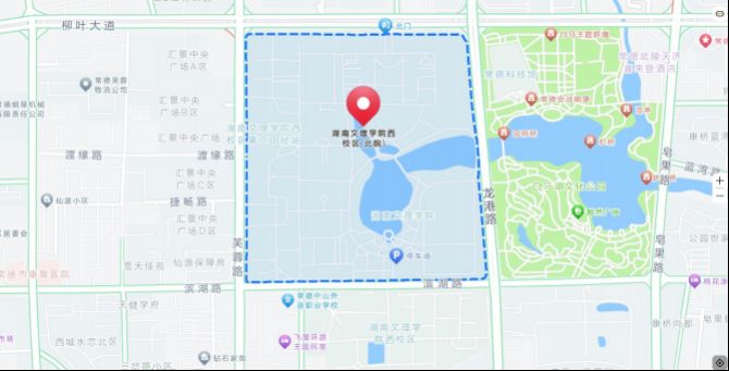 常德市2026年省考考试录用公务员笔试考点地图