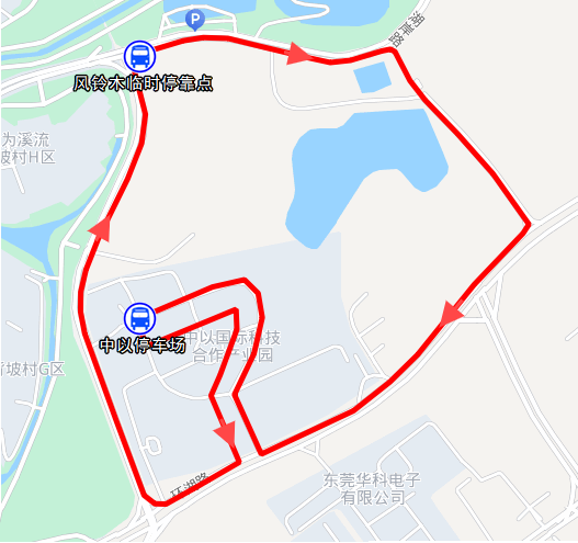 2026东莞松山湖赏花月临时公交接驳专线调整
