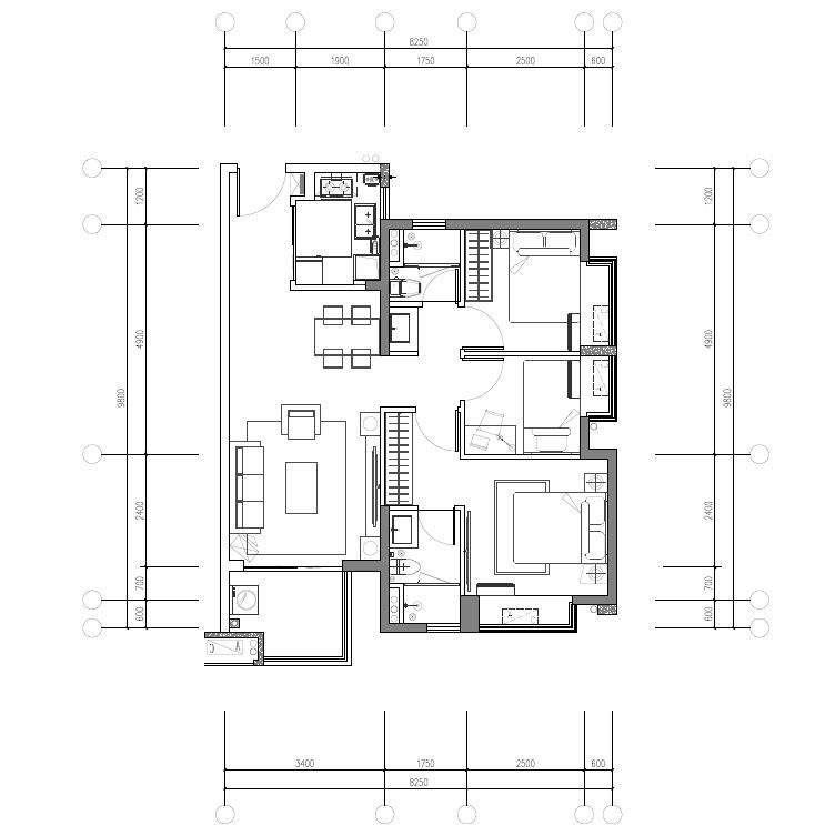 2023东莞厚街镇天韵花园安居房户型图