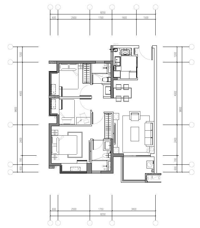 2023东莞厚街镇天韵花园安居房户型图