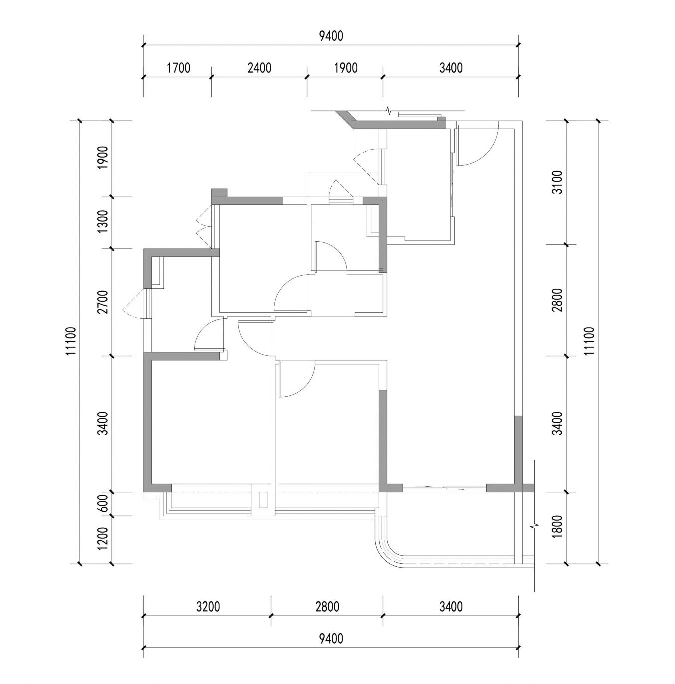 2023东莞厚街镇卓越晴熙云翠花园安居房户型图