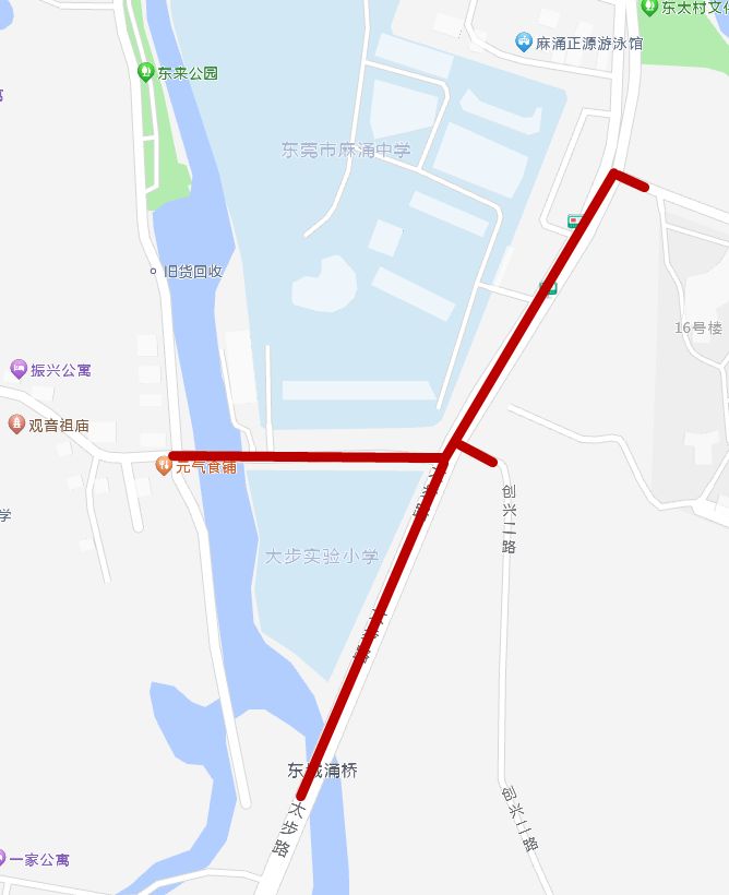 2025东莞麻涌高考考点交通管制时间+措施（附路段示意图）