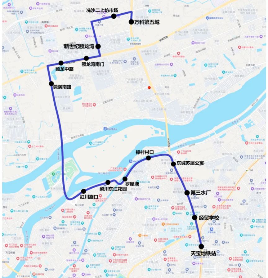 东莞最新公交线路规划公开征求意见