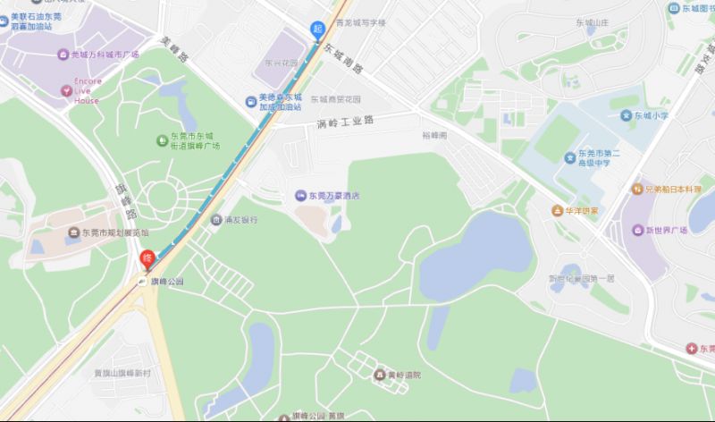 2026除夕夜东莞黄旗山城市公园、资福寺周边路段交通管制公告