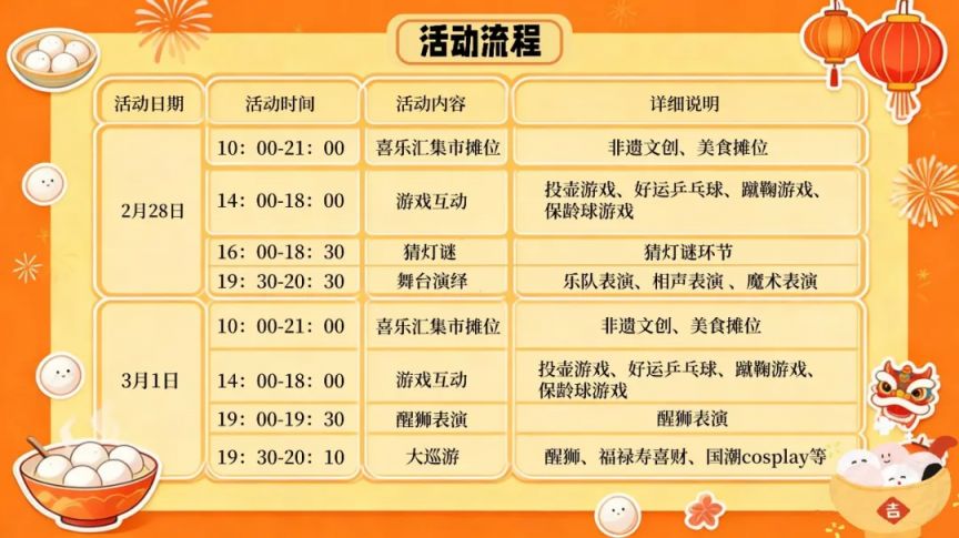 2026年东莞石排元宵喜乐汇（宇树机器人+猜灯谜+舞狮+巡游）