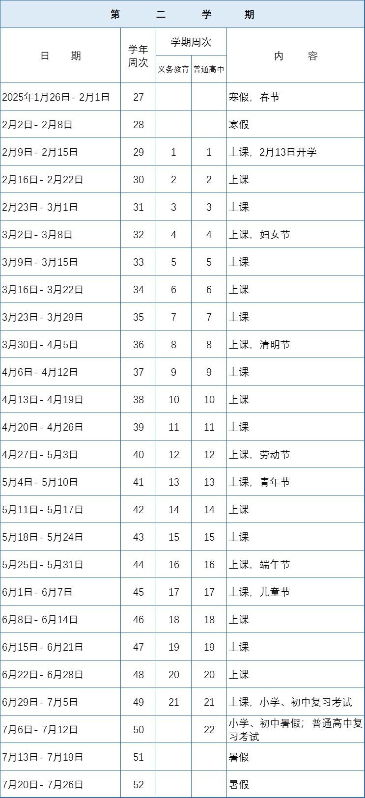 2024年佛山中小学暑假放假时间安排