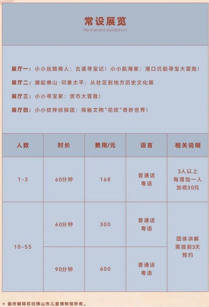 佛山市儿童博物馆参观攻略（预约入口+开放时间）