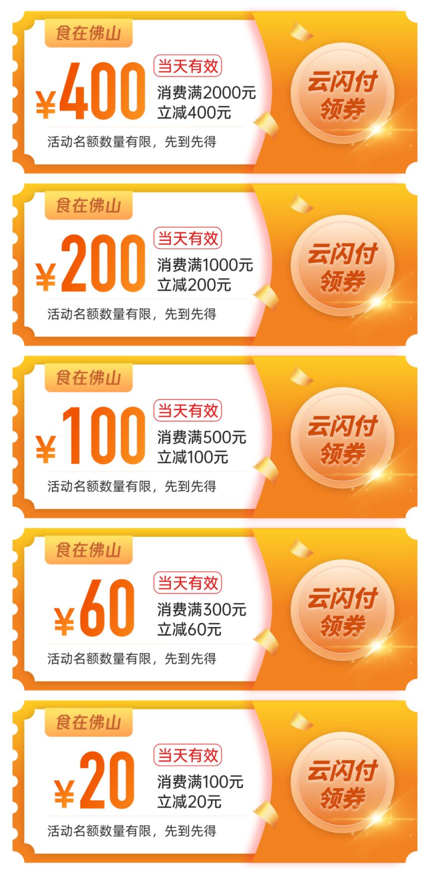 2026食在佛山餐饮消费券最新消息