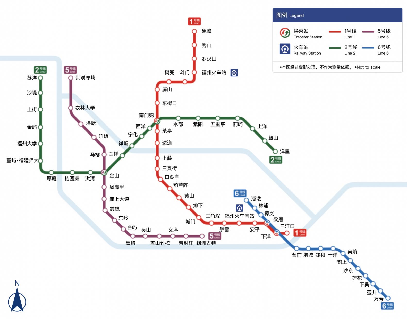 福州机场地铁线路图图片