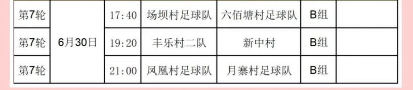 6月22日-23日贵州村超联赛比赛时间 地点 直播入口