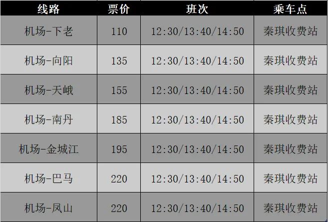 贵阳机场客车站发班时刻表 贵阳机场客车站发班时刻表 