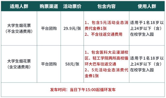 2023云漫湖冬季烟花秀（时间 地点 门票）