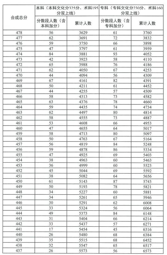 2023广东高考音乐表演器乐类总分一分一段表